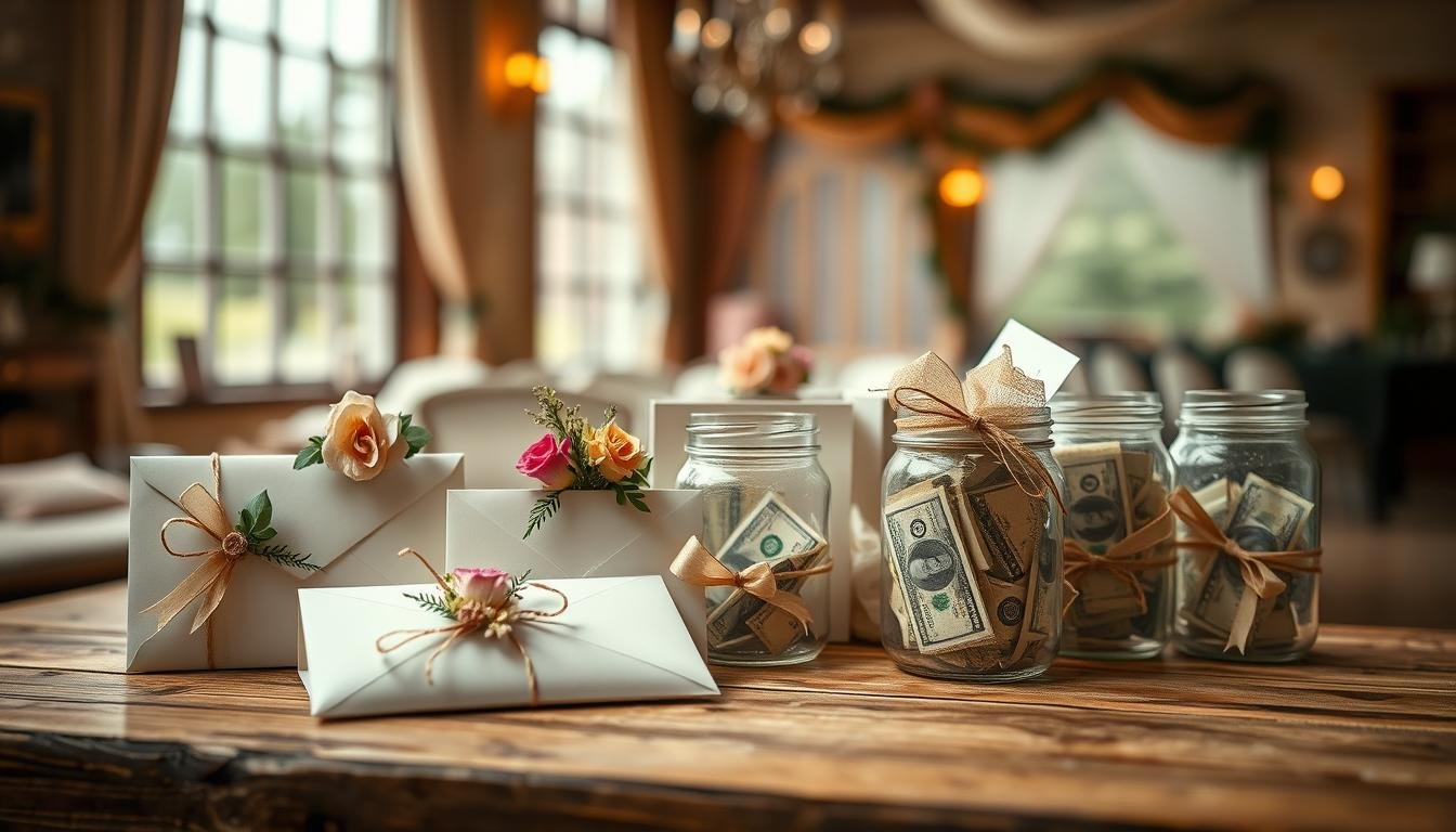 Geldgeschenke zur Hochzeit romantisch gestaltet