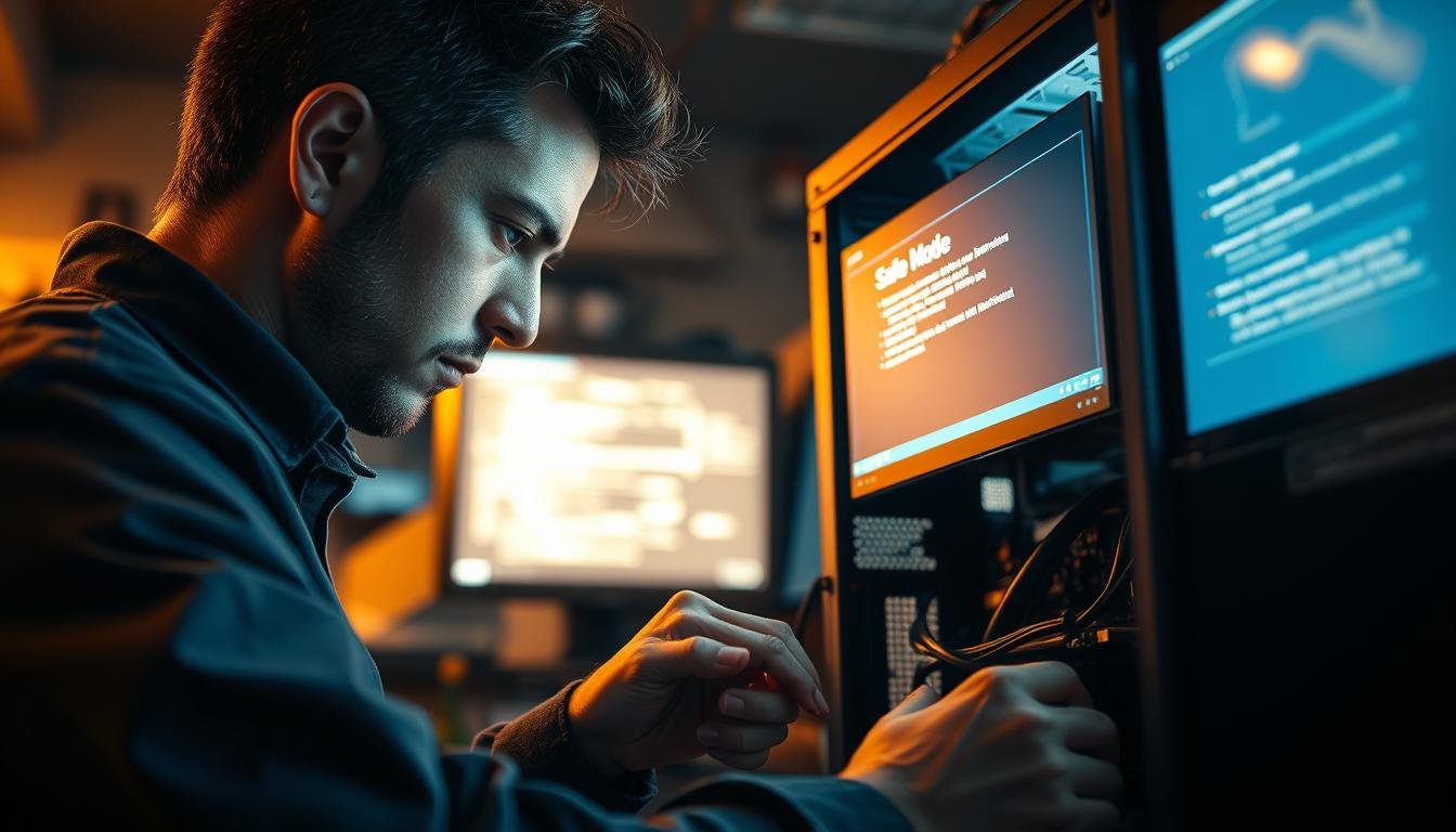 Problemlösung im abgesicherten Modus
