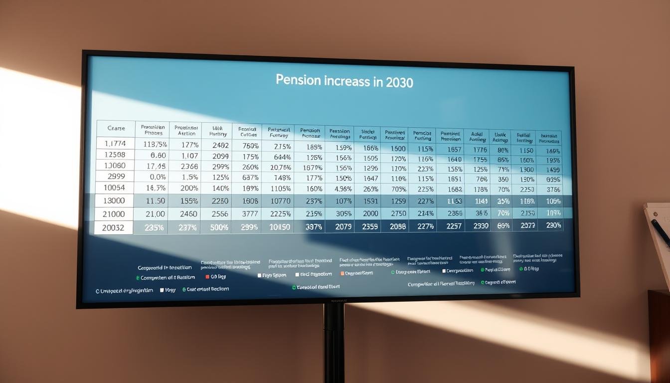 Prognose Rentenerhöhung bis 2030 Tabelle