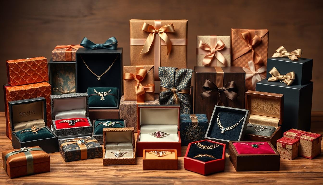 ausgefallene verpackungsideen für schmuck