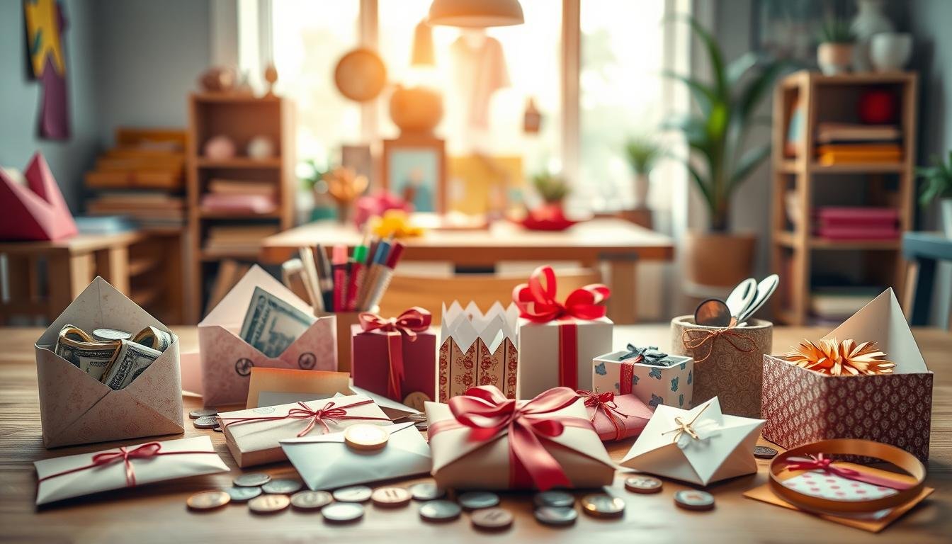 geldgeschenke basteln DIY Anleitungen