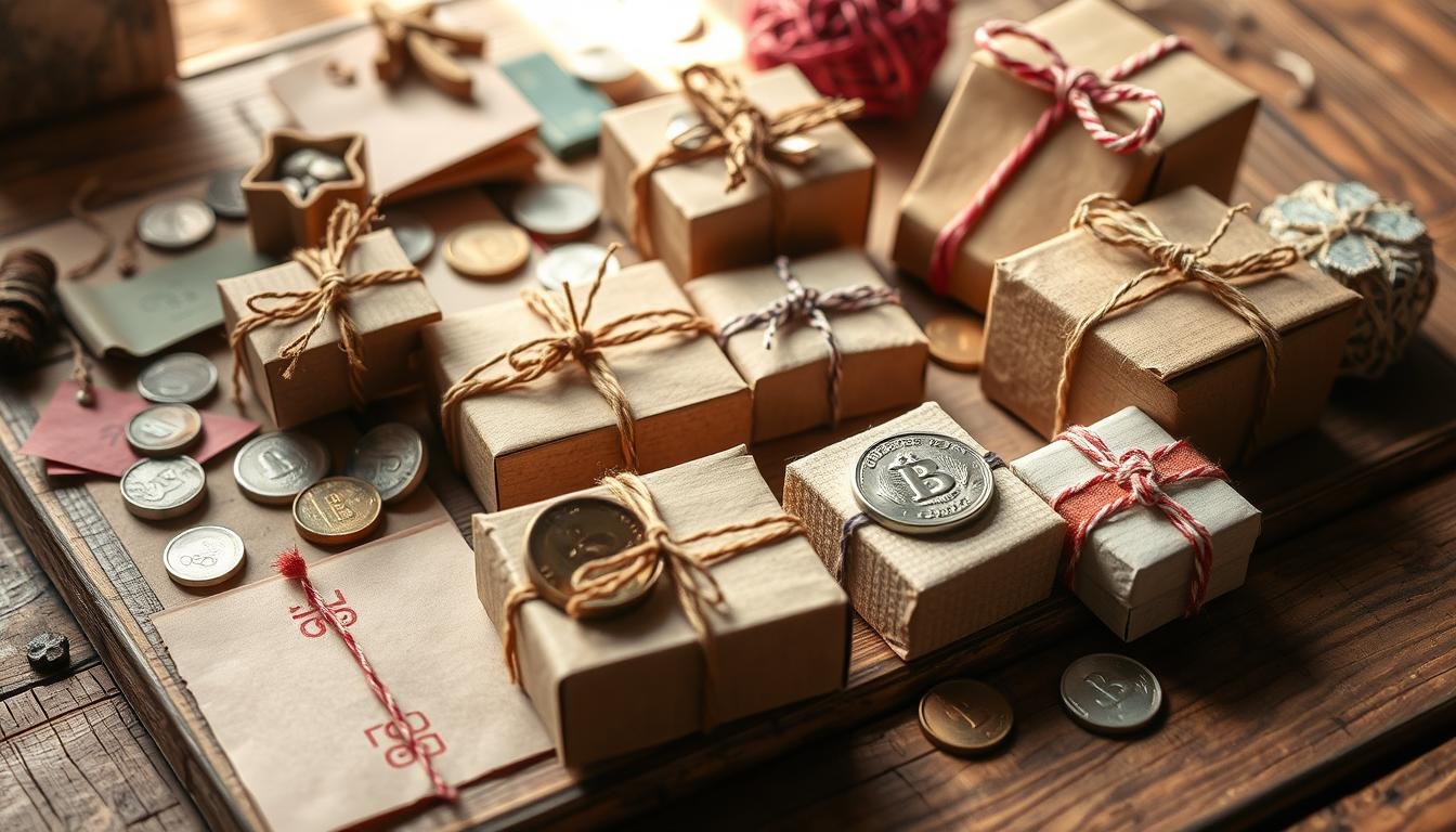 kreative münzverpackung DIY Projekte