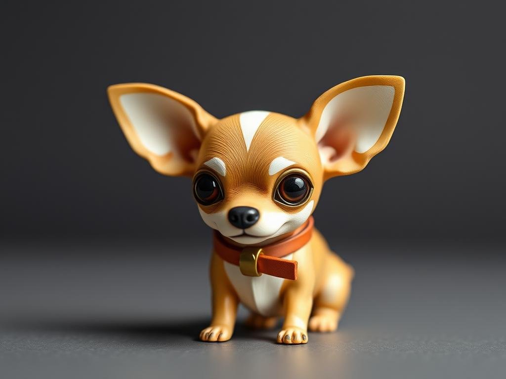 Chihuahua Geldgeschenk in Miniaturform mit großer Persönlichkeit