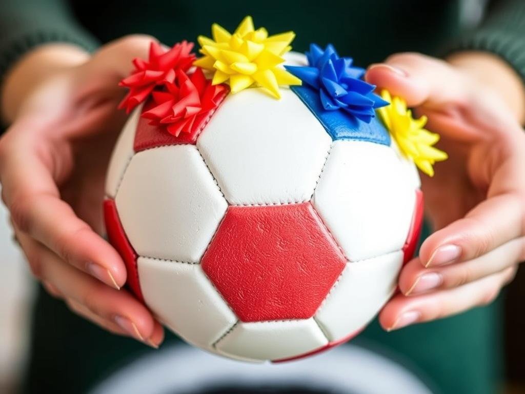 Einfaches Fußball-Geldgeschenk für unter 15 Euro