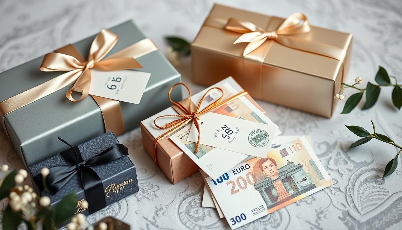 Elegante Verpackung für kreative Geldgeschenk Hochzeit Elegante Verpackung für kreative Geldgeschenk Hochzeit