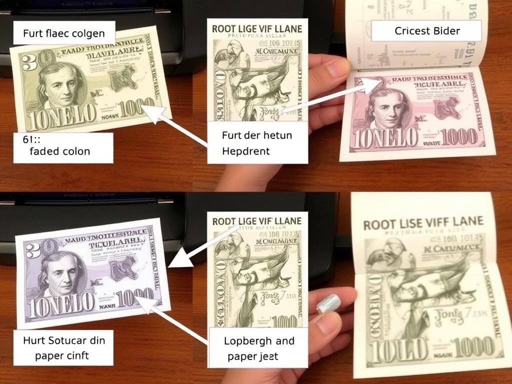 Fehlerbehebung beim Geldscheine drucken mit Beispielen für häufige Druckprobleme und deren Lösungen Fehlerbehebung beim Geldscheine drucken mit Beispielen für häufige Druckprobleme und deren Lösungen