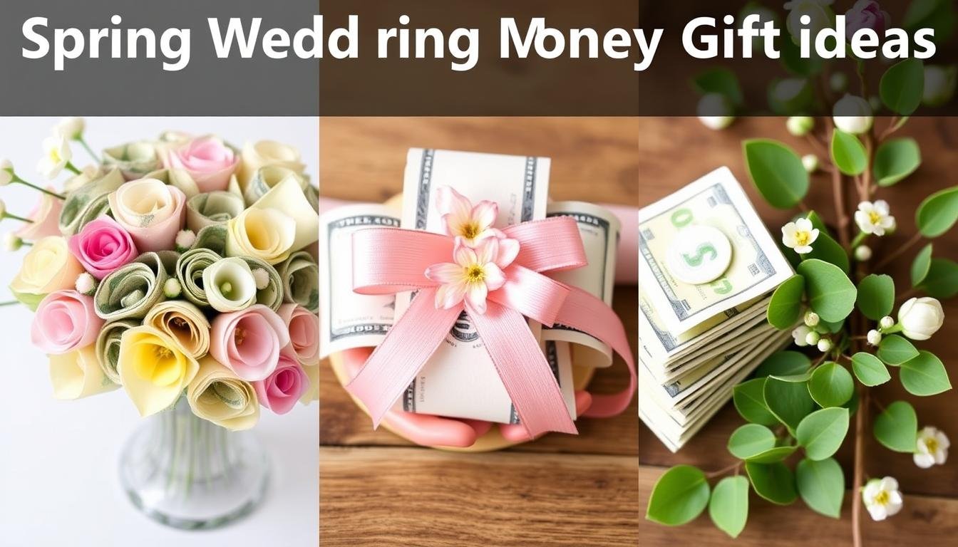 Geldgeschenk Hochzeit Ideen für Frühlingshochzeiten