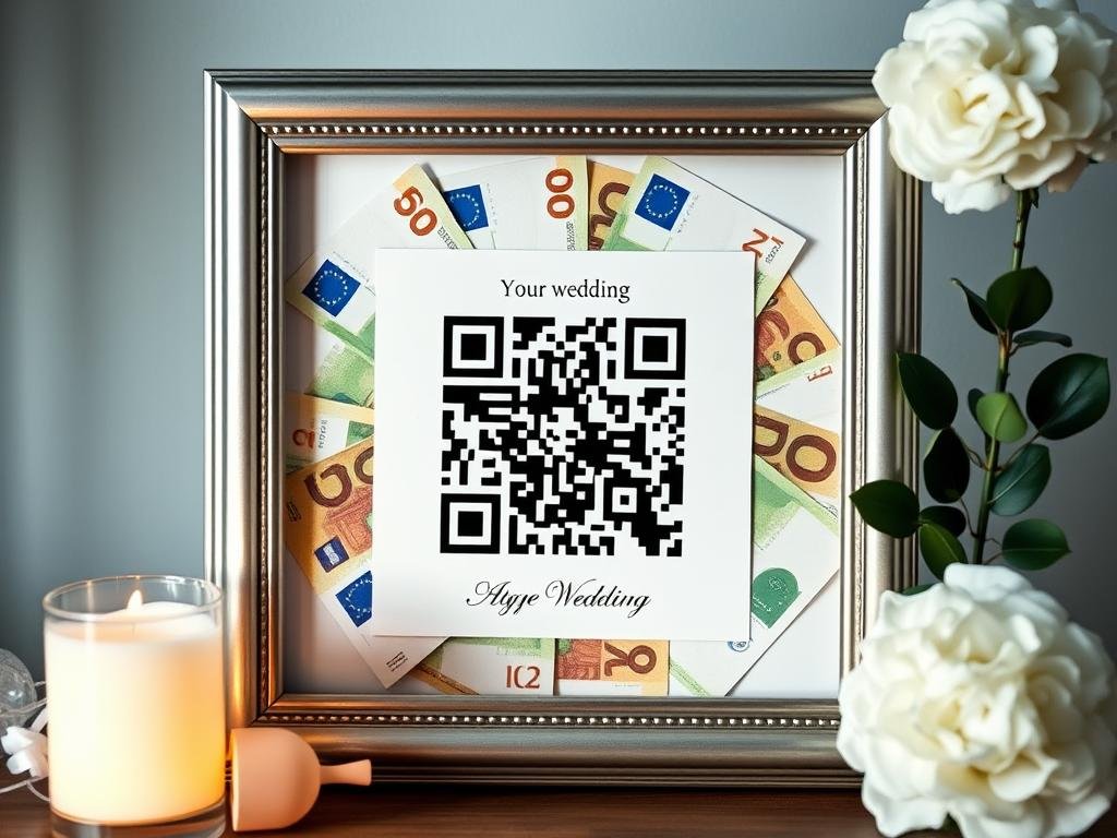 Geldgeschenk mit QR-Code zu persönlicher Botschaft