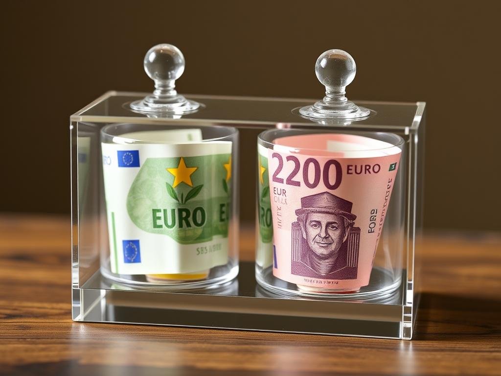 Glas-basiertes kreatives Geldgeschenk Hochzeit Glas-basiertes kreatives Geldgeschenk Hochzeit