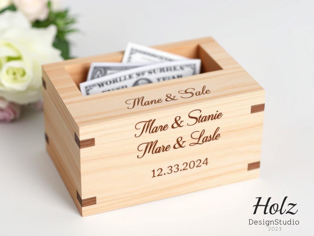 HolzDesignStudio Etsy Shop mit personalisierten Geldgeschenk-Boxen zur Hochzeit HolzDesignStudio Etsy Shop mit personalisierten Geldgeschenk-Boxen zur Hochzeit