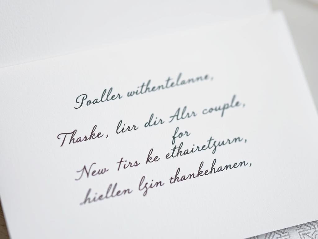 Korrekte Beschriftung eines Geldgeschenk Umschlag Hochzeit