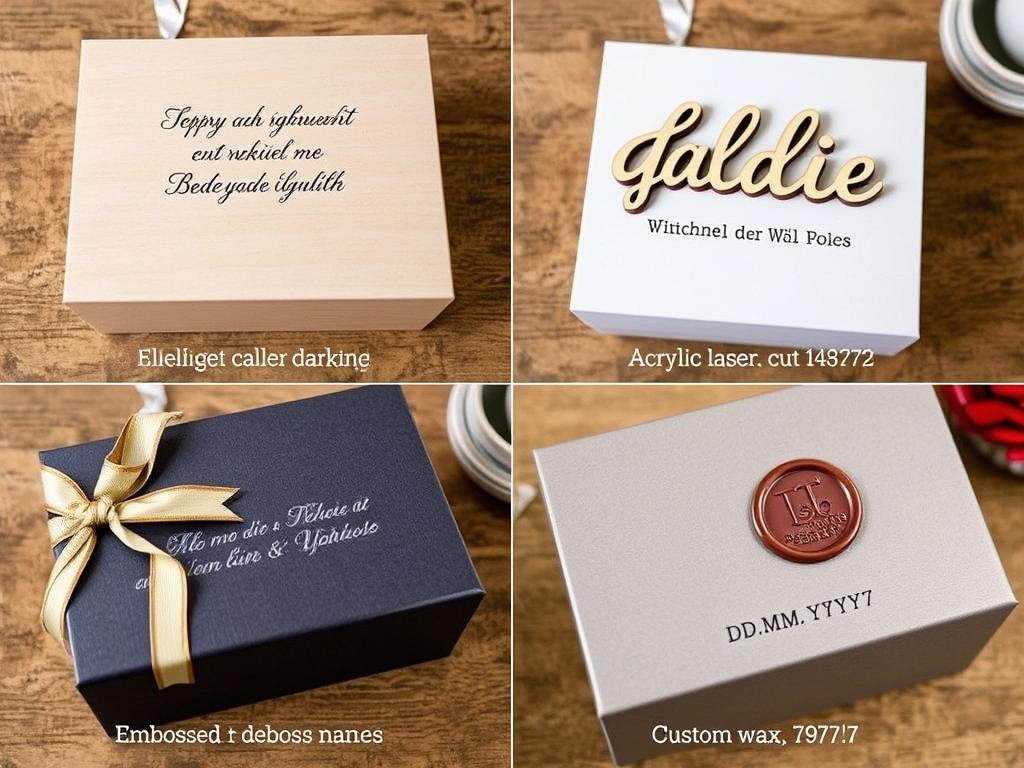Kreative Integration von Namen und Datum in die Geldgeschenk Hochzeit Box Kreative Integration von Namen und Datum in die Geldgeschenk Hochzeit Box