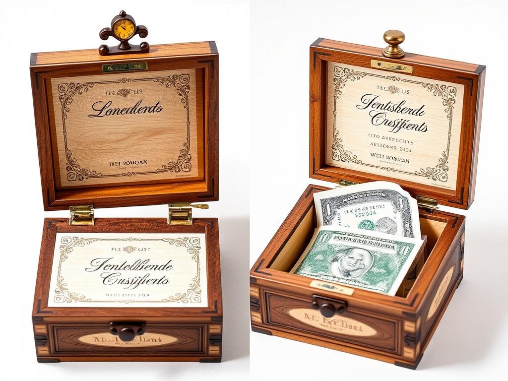 Magische Geldbox mit Überraschungseffekt als Verpackung Geldgeschenk Hochzeit Magische Geldbox mit Überraschungseffekt als Verpackung Geldgeschenk Hochzeit