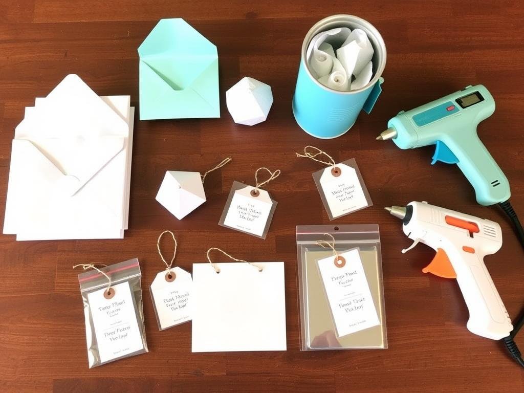 Materialien zur Geldpräsentation für Gießkanne Geldgeschenk Hochzeit