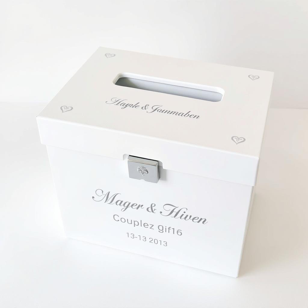 Personalisierte Geldbox als Verpackung Geldgeschenk Hochzeit Personalisierte Geldbox als Verpackung Geldgeschenk Hochzeit