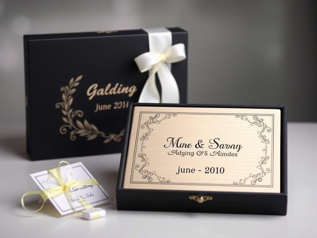 Personalisierte Verpackung Geldgeschenk Hochzeit mit Namen und Datum Personalisierte Verpackung Geldgeschenk Hochzeit mit Namen und Datum