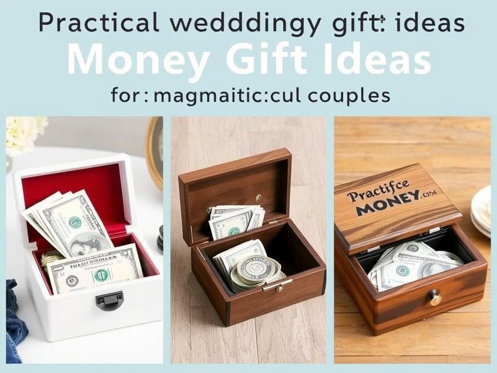Praktische Geldgeschenk Hochzeit Ideen für bodenständige Paare