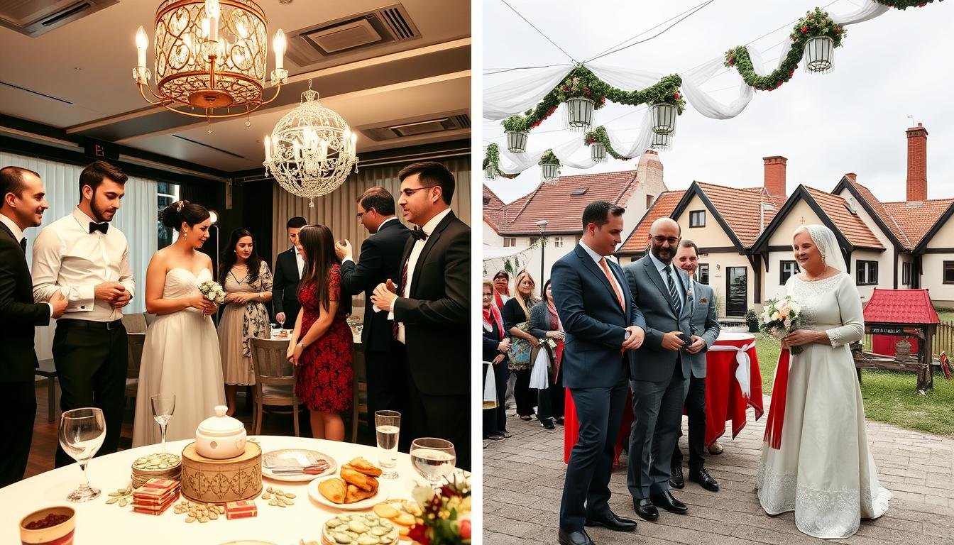 Regionale Unterschiede bei Geldgeschenk türkische Hochzeit Traditionen in deutschen Großstädten