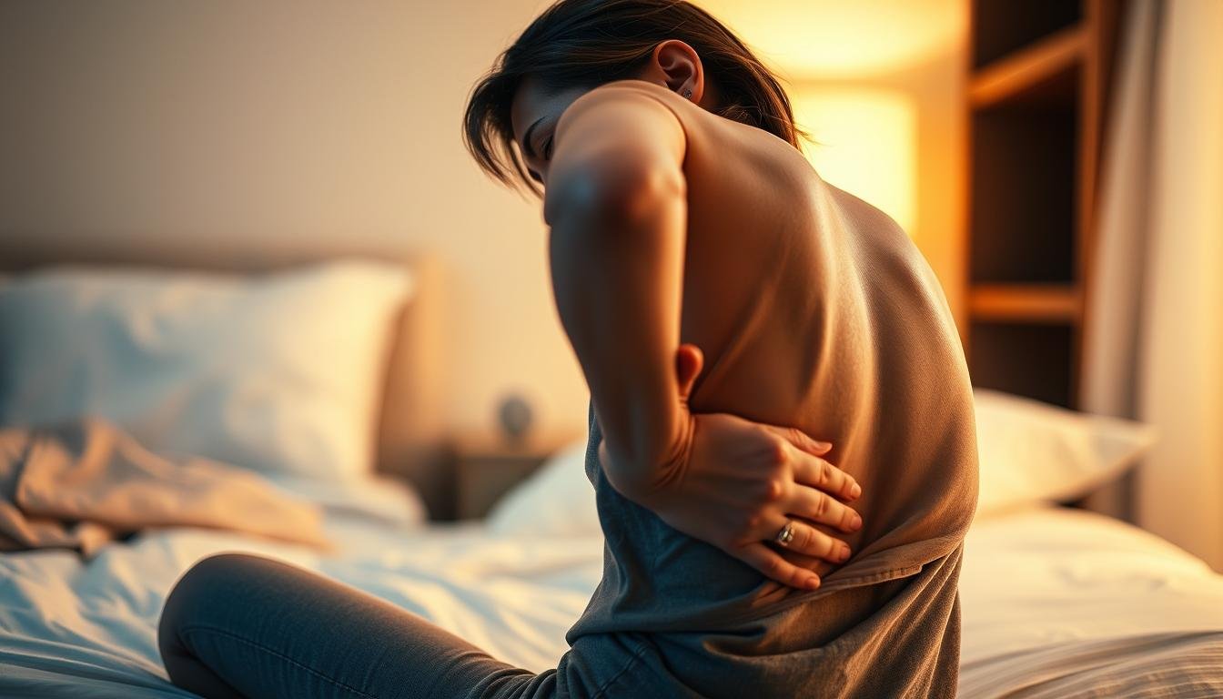 Ursachen & Therapie: Schmerzen unterer Rücken Frau