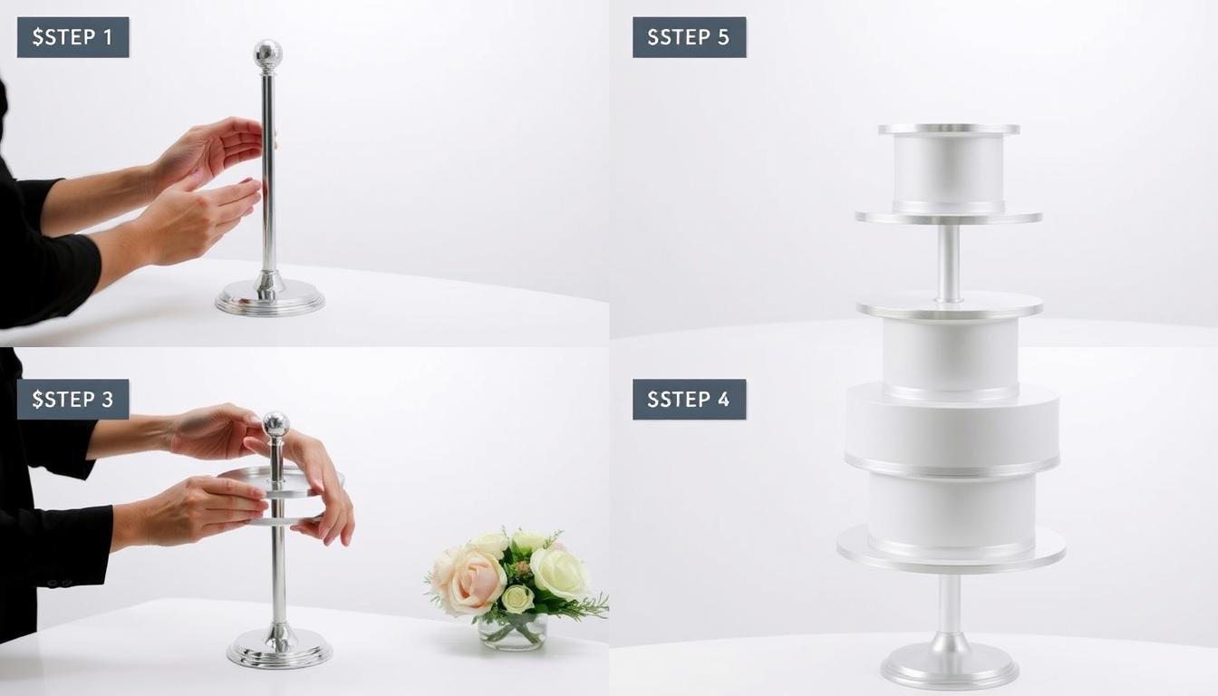 Schritt-für-Schritt Aufbau einer Geldgeschenk Hochzeit Etagere