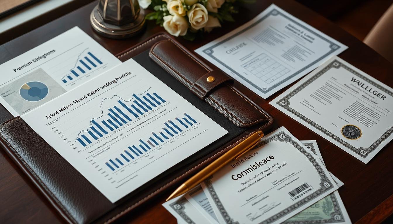 Strategisches Investitionsportfolio als Geldgeschenk Hochzeit 1 Million