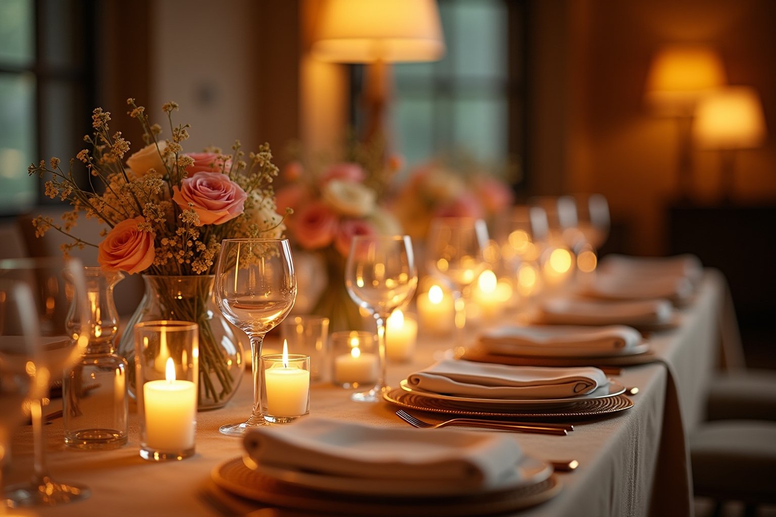 Tischdekorationen für unvergessliche Events