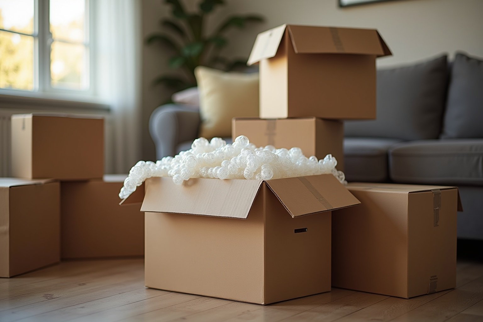 Umzugskartons packen: Schutz für Hab und Gut