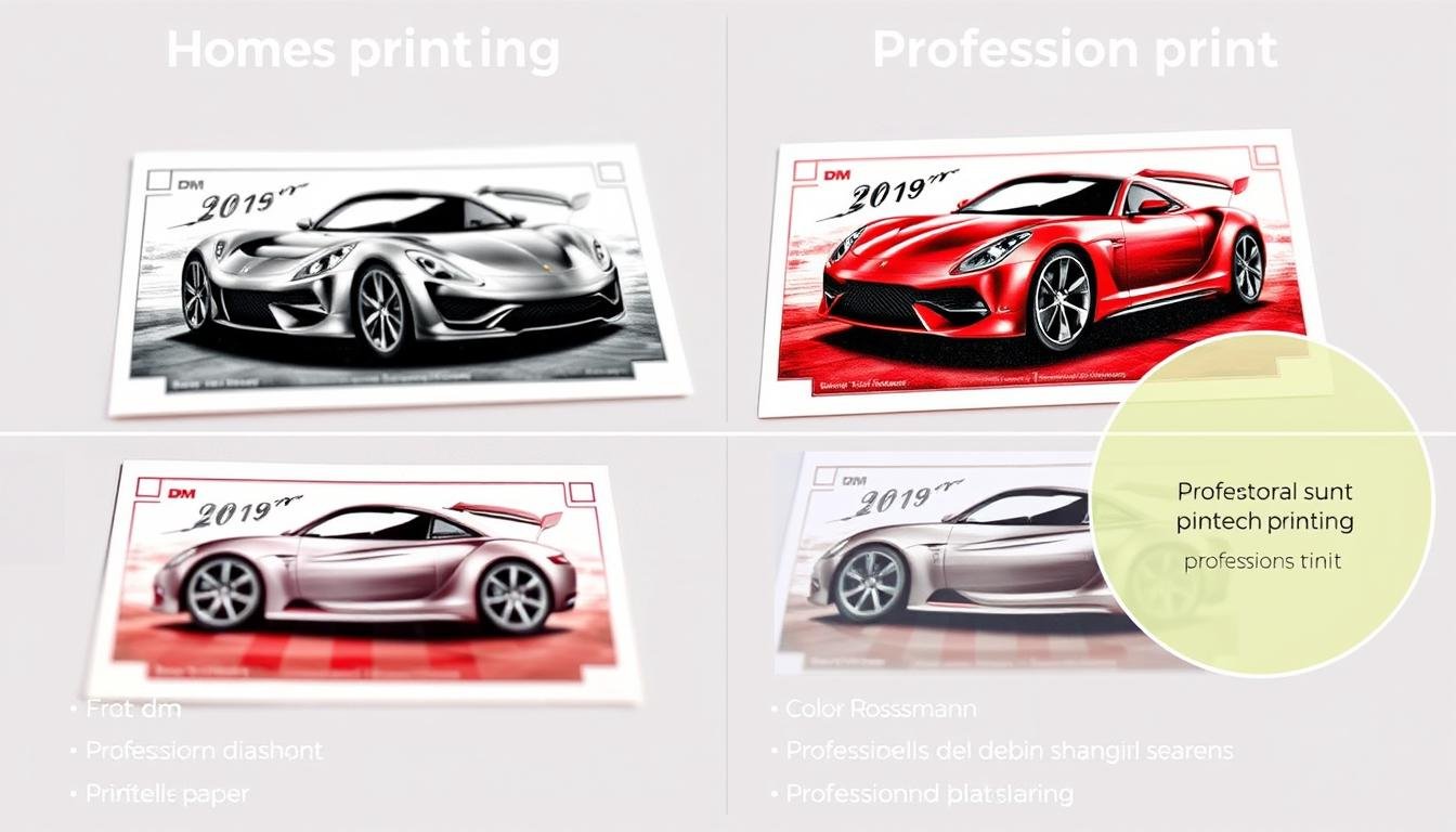 Vergleich verschiedener Druckoptionen für Geldgeschenk Bild Hochzeit mit Auto-Motiven