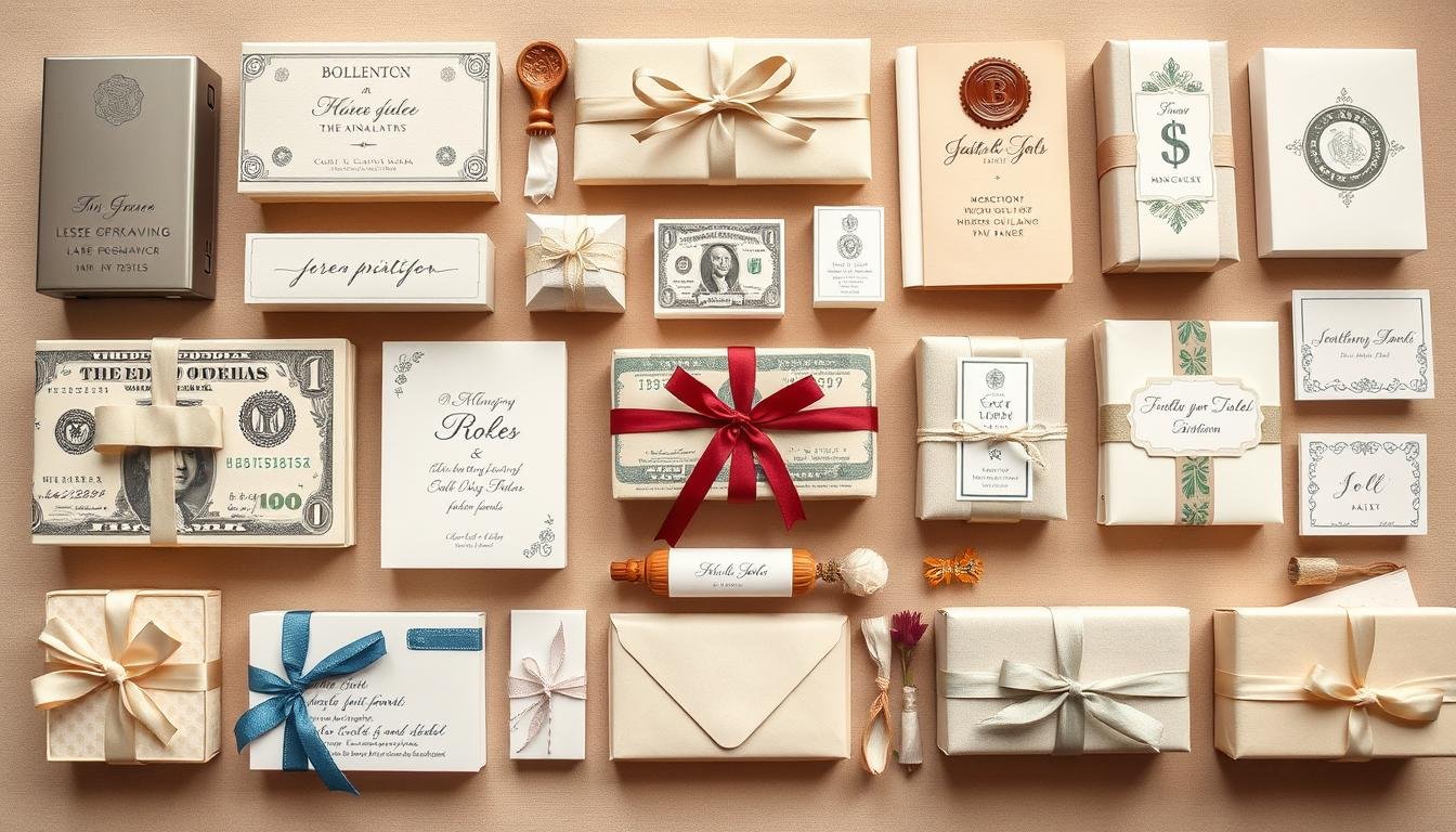 Verschiedene Personalisierungstechniken für Geldgeschenke zur Hochzeit