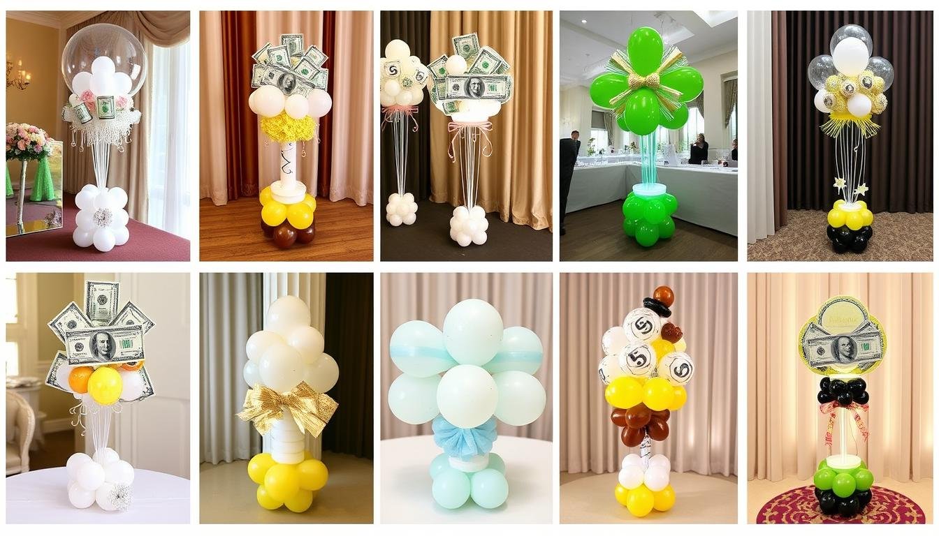 Verschiedene kreative Geldgeschenk Hochzeit Ballon Varianten Verschiedene kreative Geldgeschenk Hochzeit Ballon Varianten