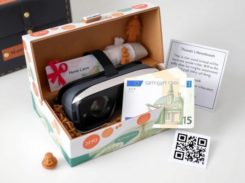 Virtual Reality Reise-Geldgeschenk Virtual Reality Reise-Geldgeschenk