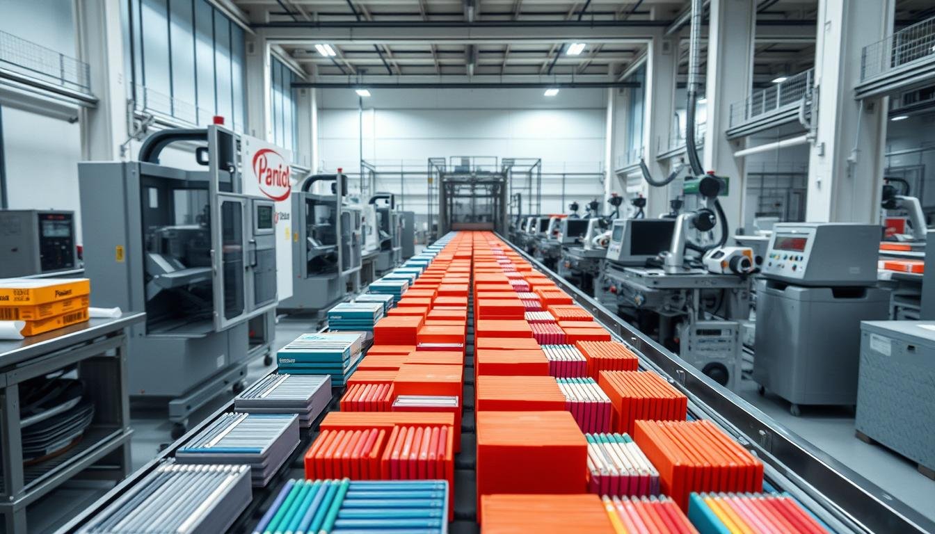 industrielle stiftverpackung anlage