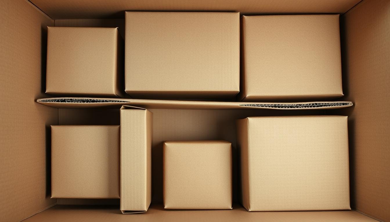 platzsparend packen Versandverpackung