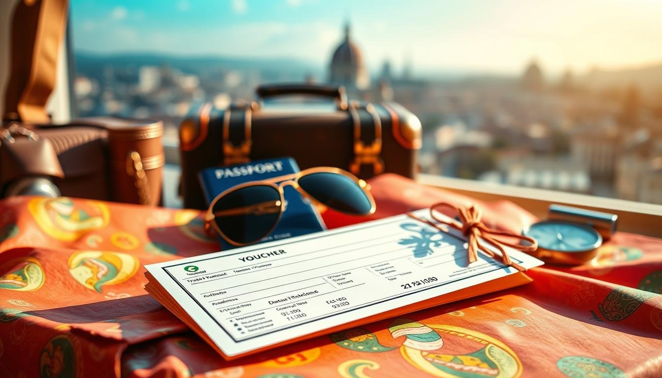 reisegutschein verpacken kreativ